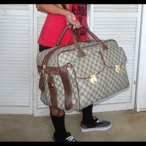 Vintage Authentic 70’s Gucci Hand carry luggage